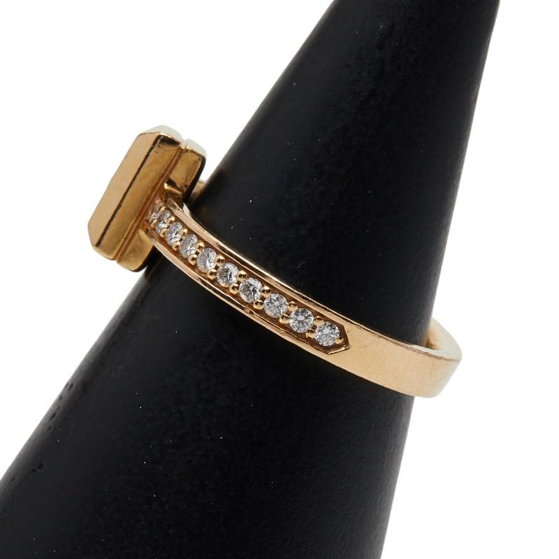 TIFFANY&Co.（ティファニー） Tワン ナロー ダイヤ リング 指輪 K18YG