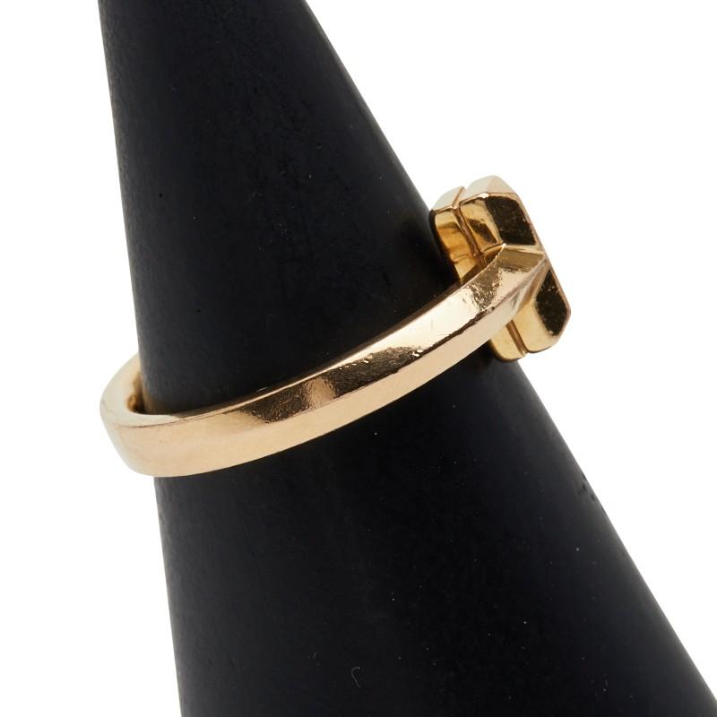 TIFFANY&Co.（ティファニー） Tワン ナロー ダイヤ リング 指輪 K18YG