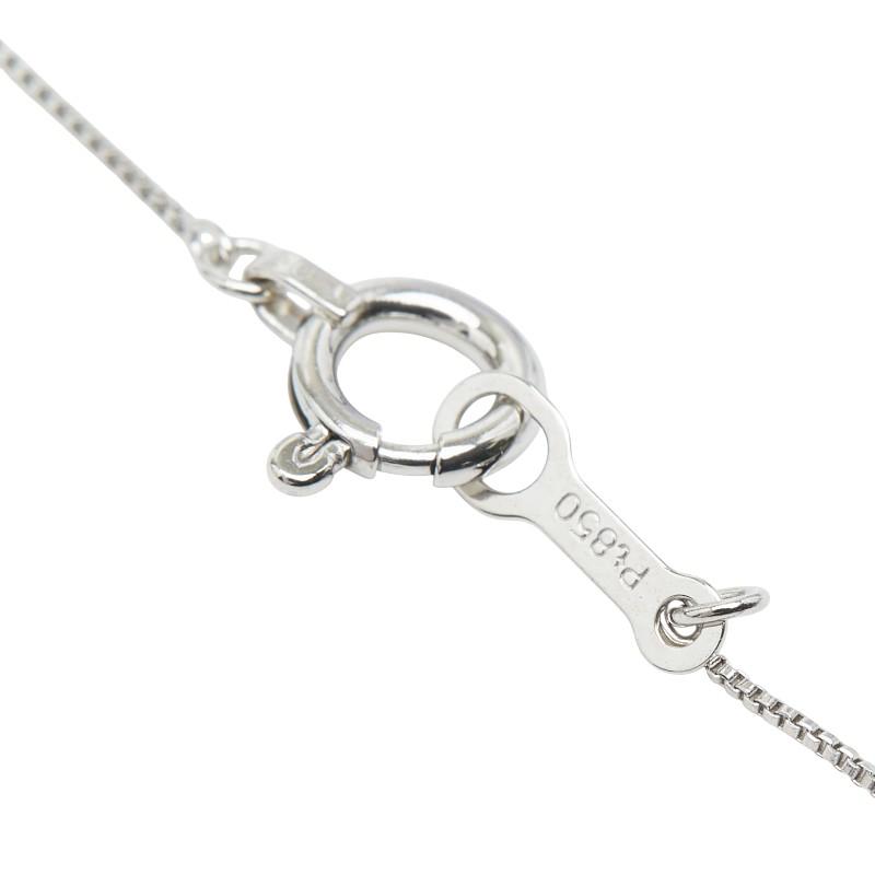 Pt900 プラチナ Pt850 ダイヤ1.00ct ネックレス レディース 中古 
