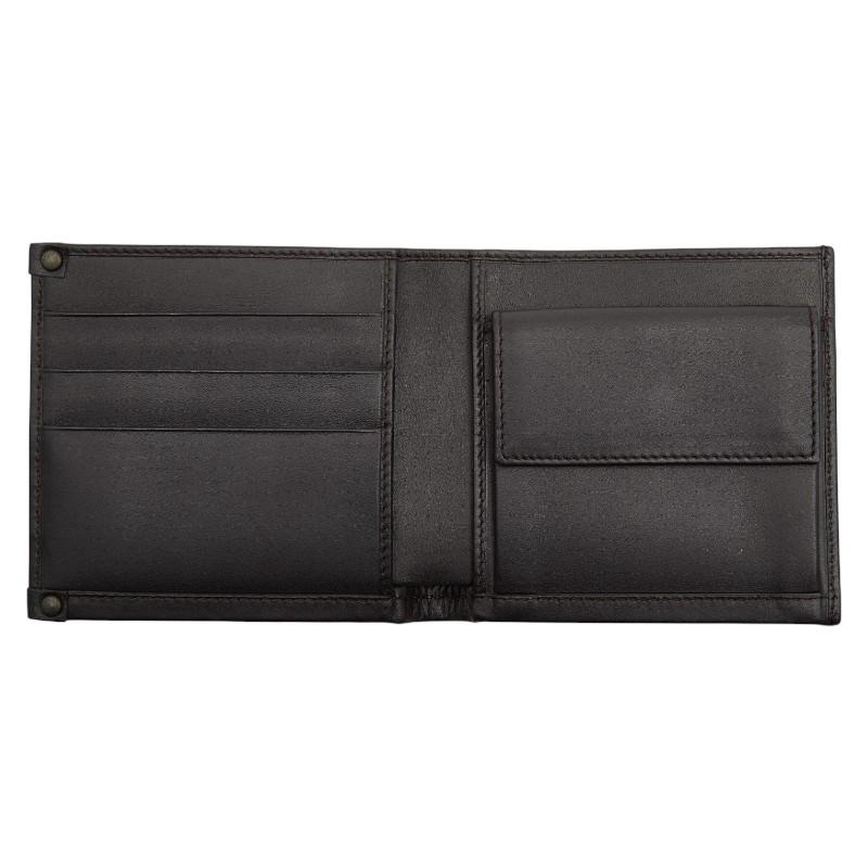GUCCI（グッチ） GGキャンバス 二つ折り財布 101663 2149 ブラウン