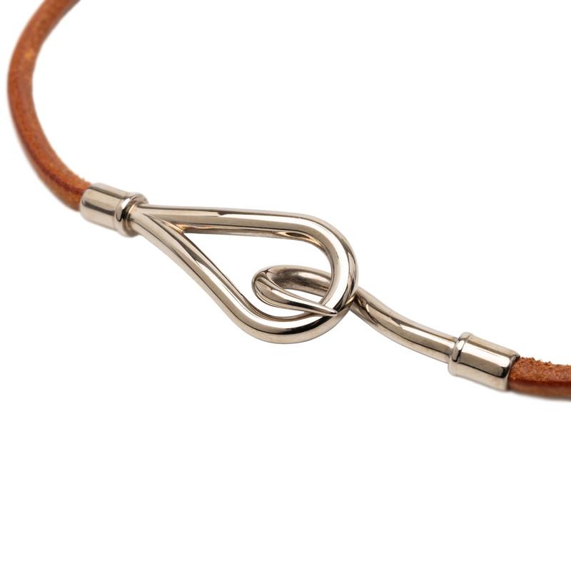 HERMES（エルメス） ジャンボ チョーカー ブレスレット ブラウン