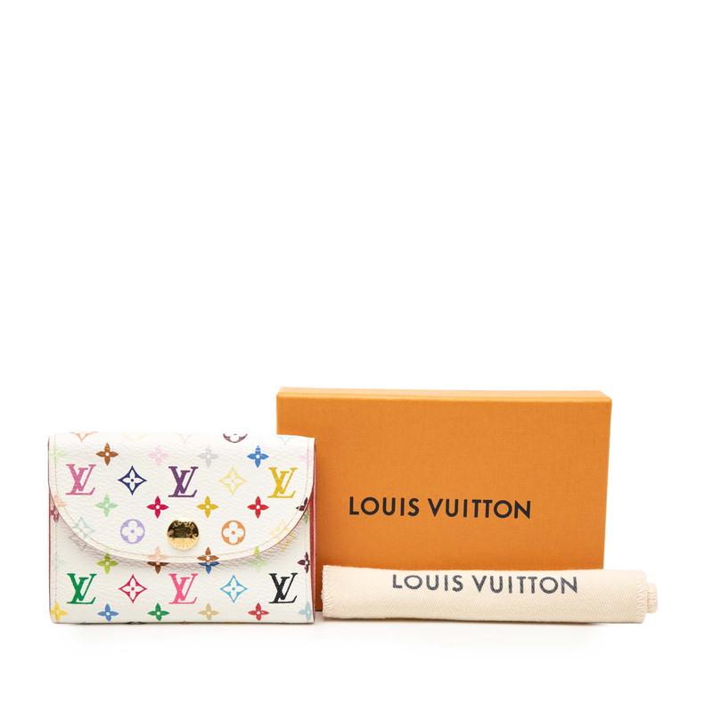 LOUIS VUITTON カード 名刺入れ モノグラム マルチカラー 白 LOUIS VUITTON ルイヴィトン モノグラム マルチカラー カードケース
