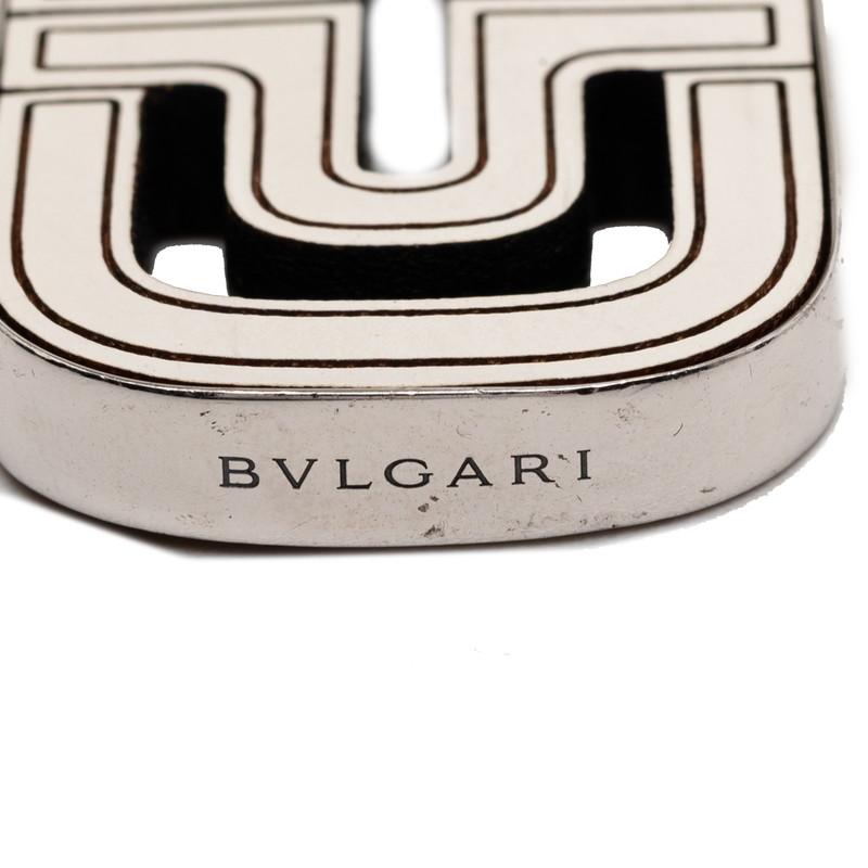BVLGARI（ブルガリ） パレンテシ ネックレス ホワイト シルバー ウッド
