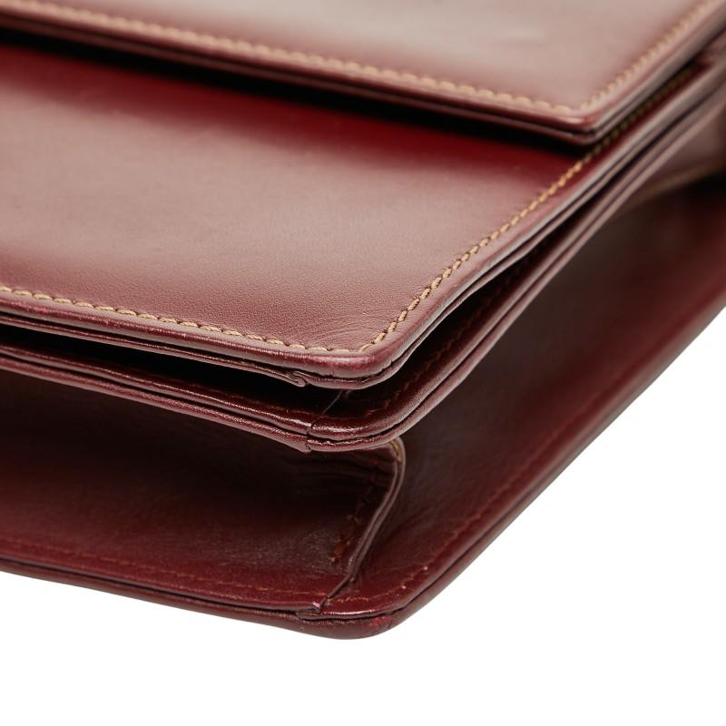 Cartier（カルティエ） 斜め掛け ショルダーバッグ ワインレッド