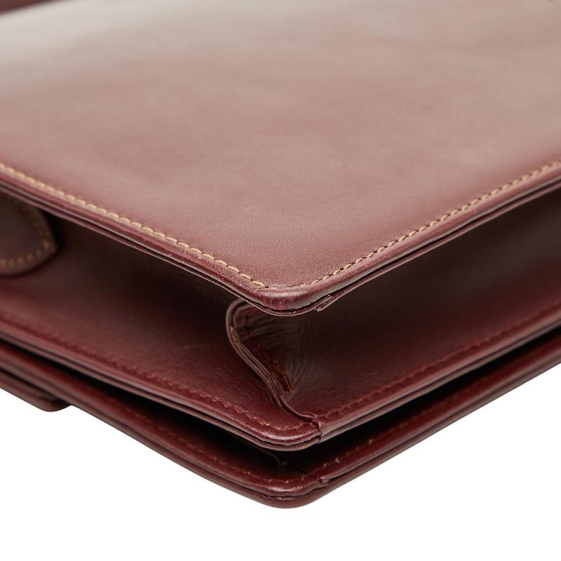 Cartier（カルティエ） 斜め掛け ショルダーバッグ ワインレッド