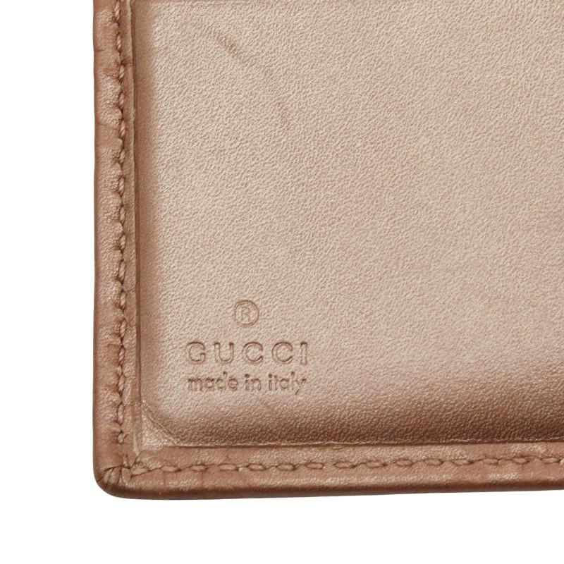 GUCCI（グッチ） グッチシマ ハート ロゴ 二つ折り財布 203549 4276