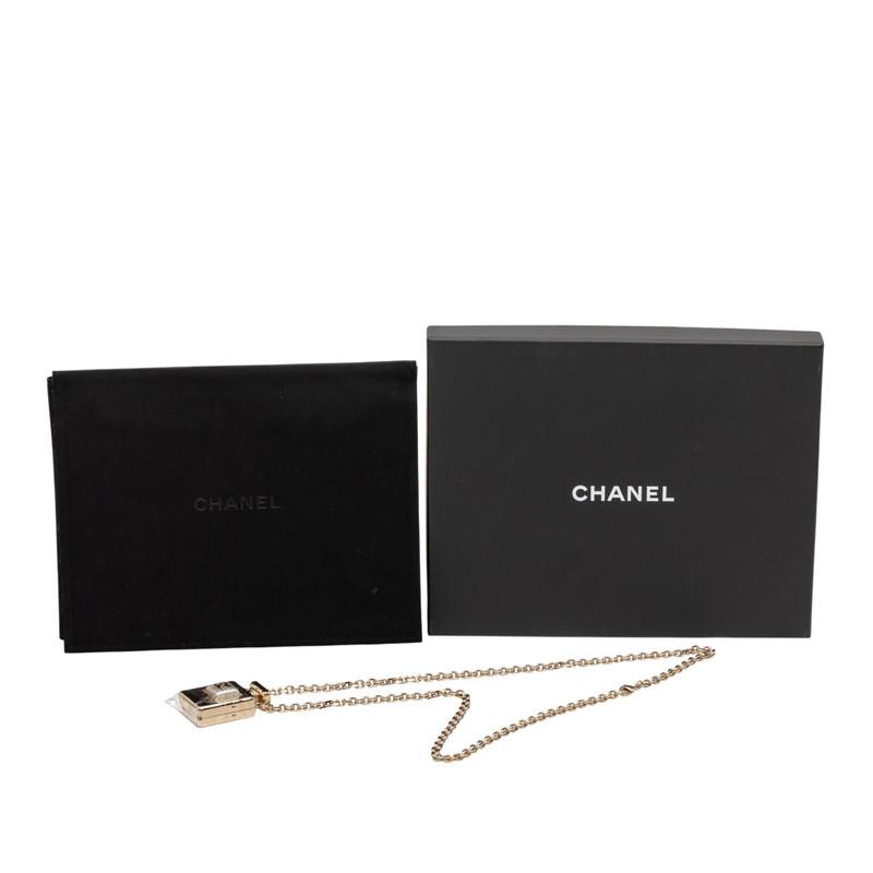 CHANEL（シャネル） ココマーク 香水瓶モチーフ ネックレス シャンパン