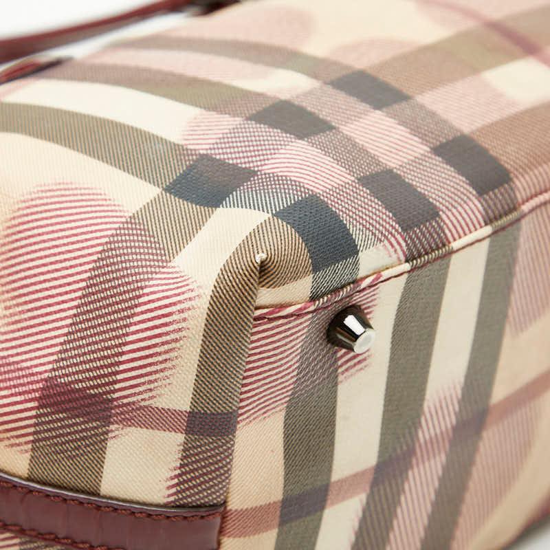 BURBERRY（バーバリー） ノバチェック ハート トートバッグ ベージュ 