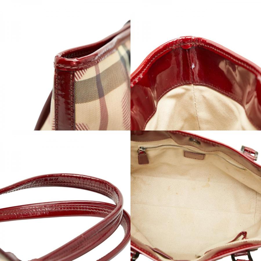 BURBERRY（バーバリー） ノバチェック ハート トートバッグ ベージュ 