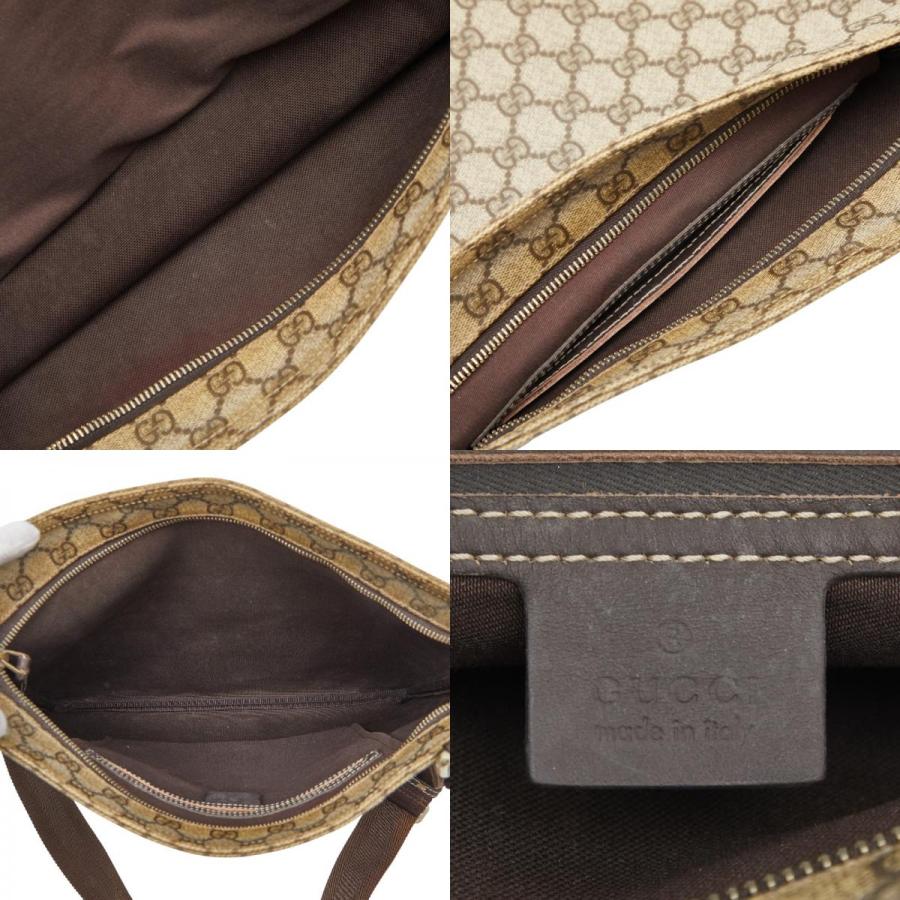 GUCCI（グッチ） GGスプリーム 斜め掛け ショルダーバッグ 201446