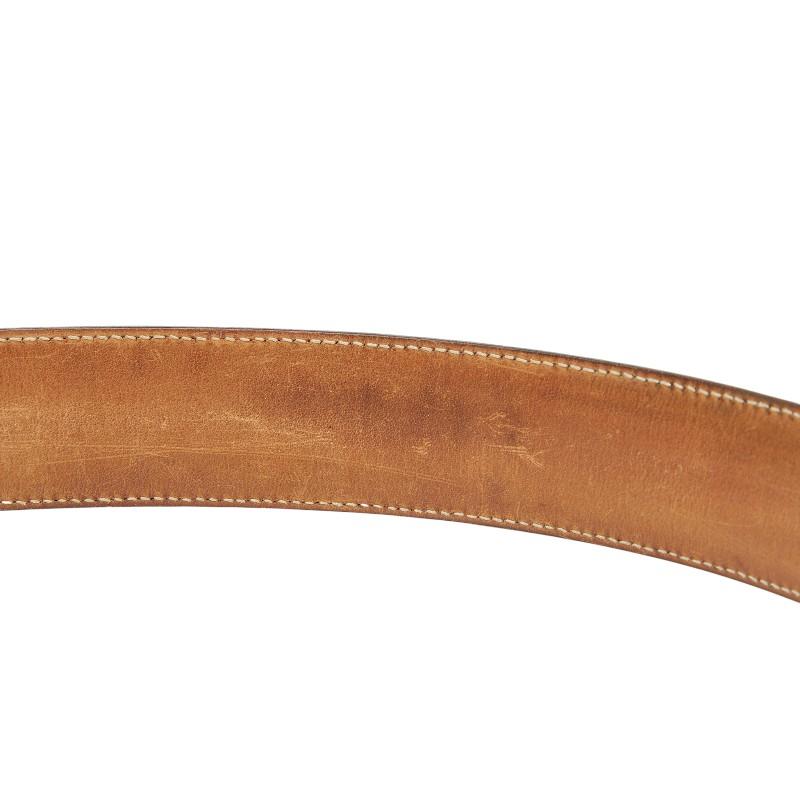 GUCCI（グッチ） GGスプリーム ベルト 80/32 246380 ベージュ ブラウン