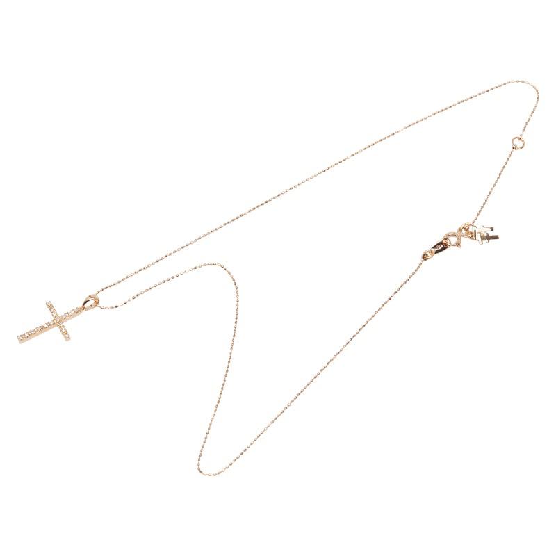 Folli Follie（フォリフォリ） K18PG ピンクゴールド ダイヤ0.11ct