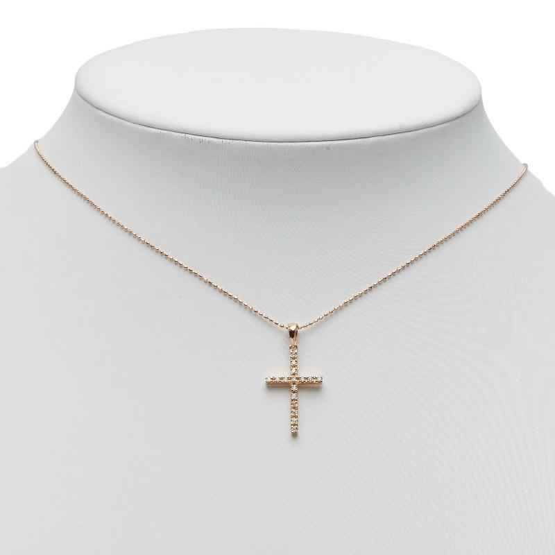 Folli Follie（フォリフォリ） K18PG ピンクゴールド ダイヤ0.11ct