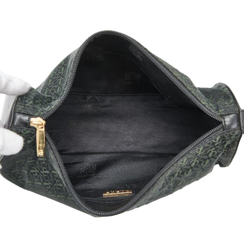 LOEWE（ロエベ） アナグラム セカンドバッグ クラッチバッグ ブラック