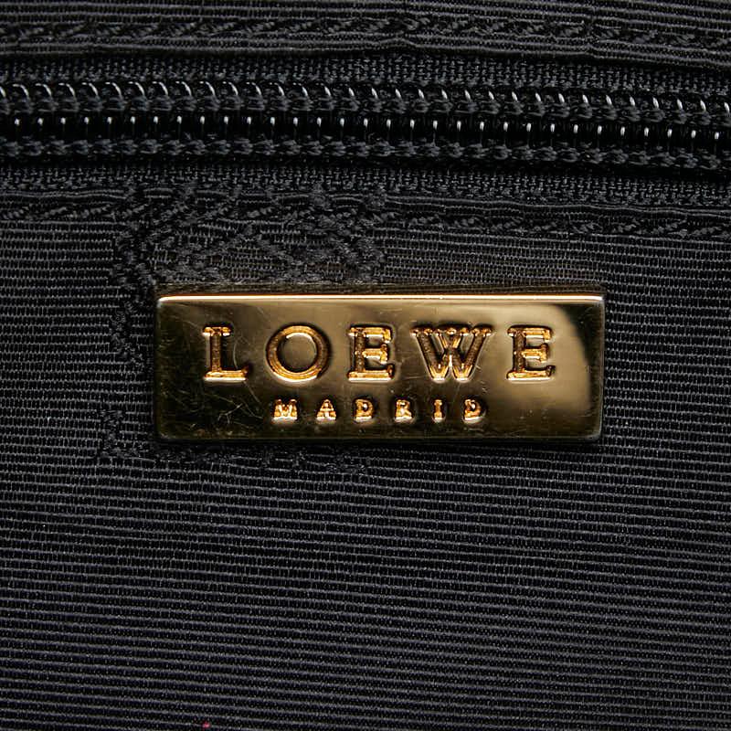 LOEWE（ロエベ） アナグラム セカンドバッグ クラッチバッグ ブラック