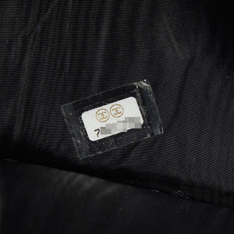 CHANEL（シャネル） ココマーク 三つ折り財布 ブラック キャビアスキン