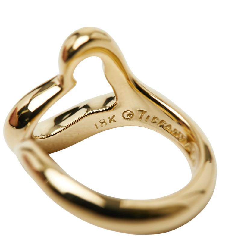 TIFFANY&Co.（ティファニー） オープンハート リング 指輪 K18