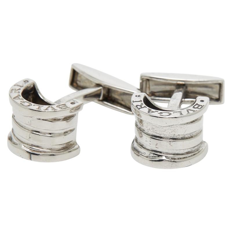 【未使用】ブルガリ 925SV 　ブルガリブルガリ　カフリンクス　カフス 楽天市場】ブルガリ カフス SV925 シルバー カフスボタン