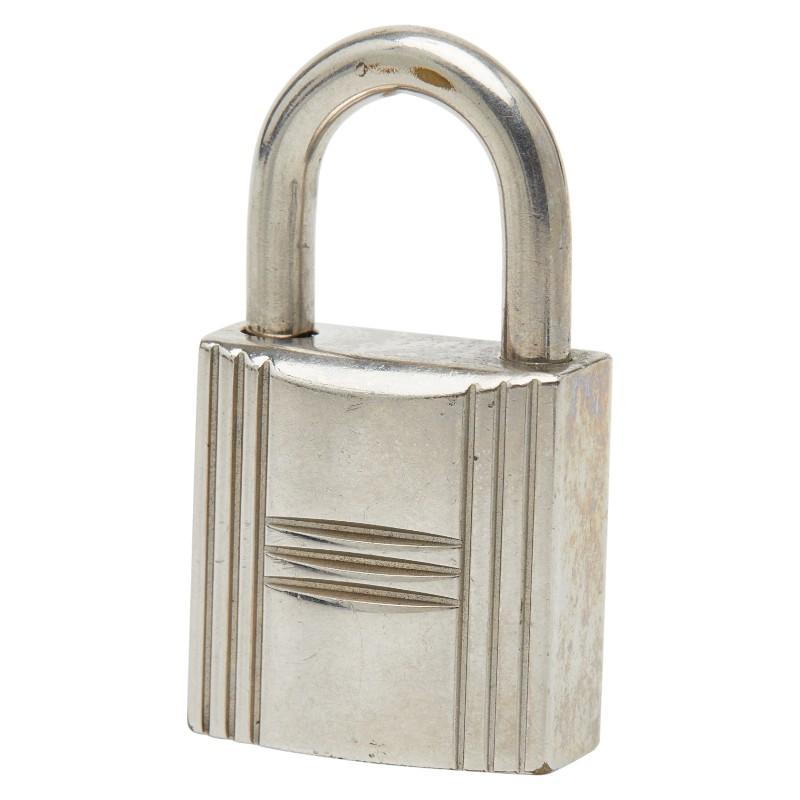 HERMES（エルメス） カデナ 南京錠 キー セット シルバー メタル