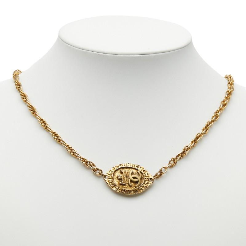 CHANEL（シャネル） ココマーク ロングネックレス ゴールド メッキ 