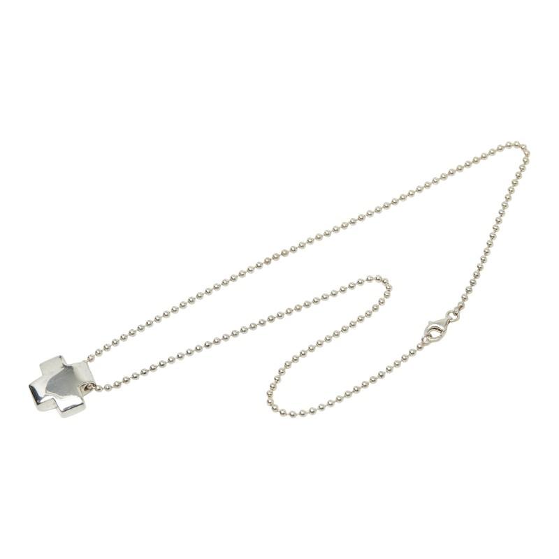 ティファニー Tiffany & Co ローマンクロス ネックレス SV925 TIFFANY&Co.（ティファニー） ローマンクロス ネックレス SV925