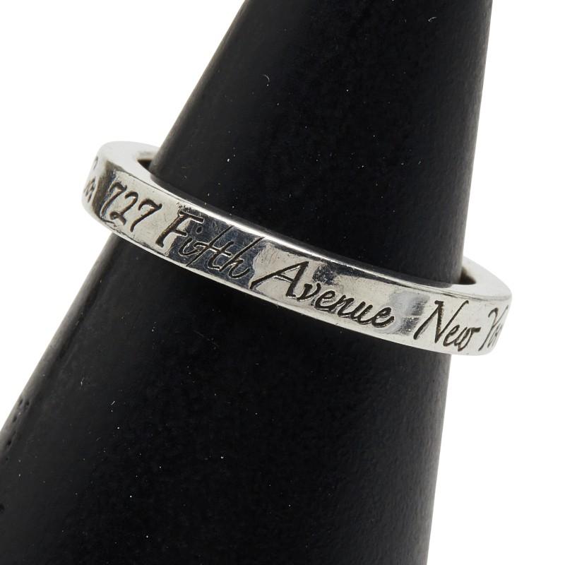 TIFFANY&Co.（ティファニー） ノーツ ナロー リング 指輪 SV925