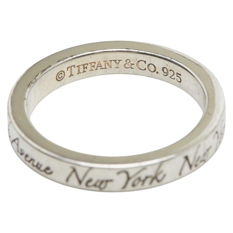 TIFFANY&Co.（ティファニー） ノーツ ナロー リング 指輪 SV925