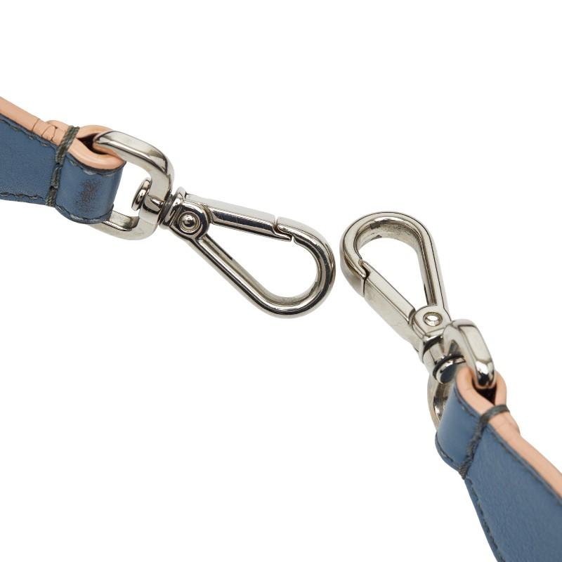 FENDI（フェンディ） ショルダーストラップ ライトブルー ブラウン
