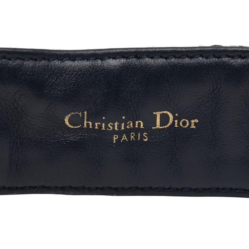 ディオール トロッター オブリーク ベルト サイズ：75 ベージュ