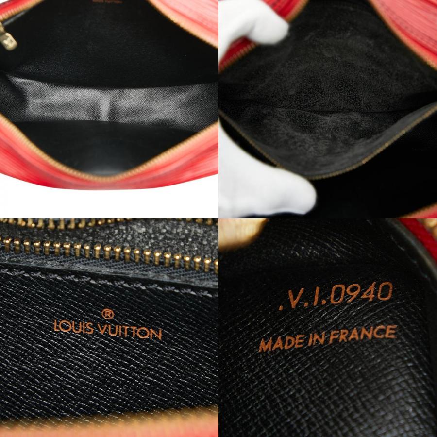 ルイ ヴィトン エピ ジュヌフィーユ 斜め掛け ショルダーバッグ M52157 カスティリアンレッド レザー レディース LOUIS VUITTON 【中古】 LOUIS VUITTON（ルイ・ヴィトン） ルイ ヴィトン エピ ジュヌフィーユ