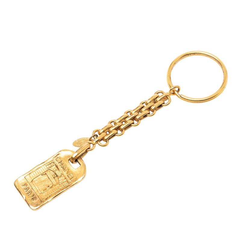 CHANEL（シャネル） キーリング キーホルダー チャーム ゴールド