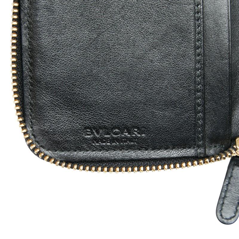 ✨️美品✨️BVLGARI ブルガリ レザー 財布 ケース ラウンドファスナー