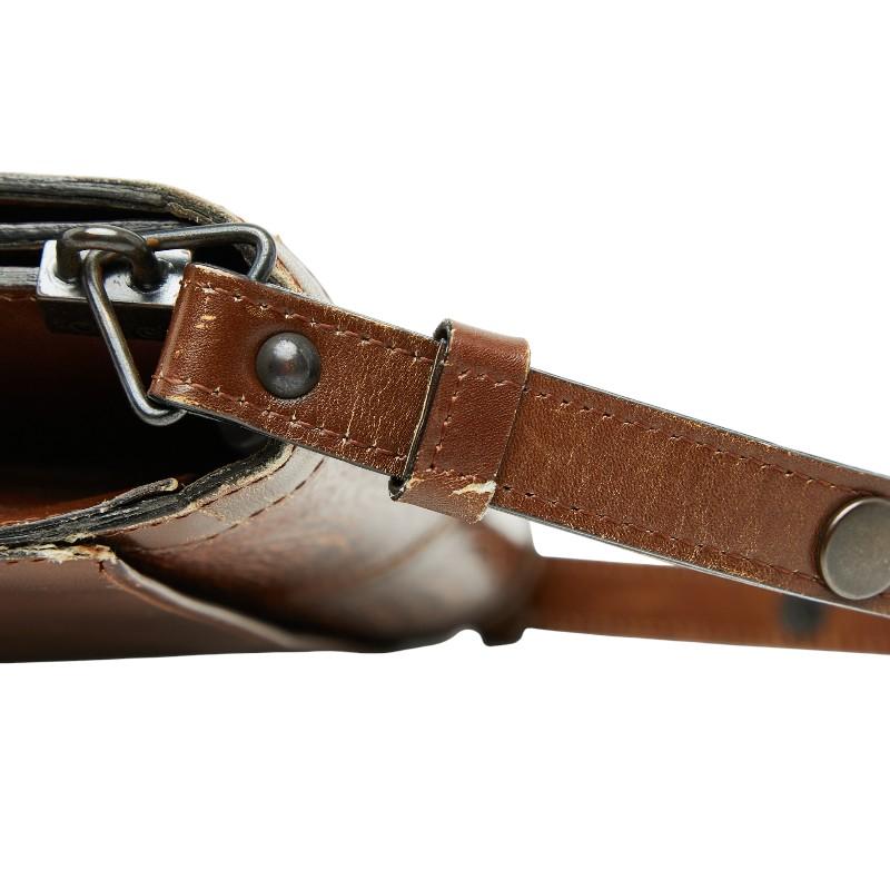 ASUS（エイスース） サンローラン ロゴ リザード型押し ハンドバッグ  