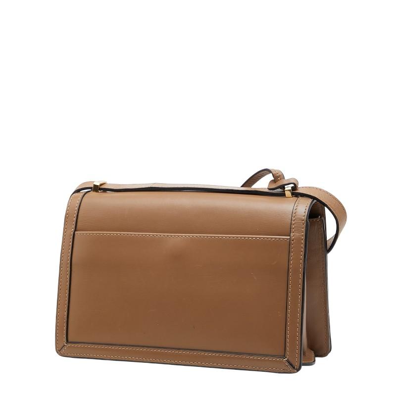 LOEWE（ロエベ） バルセロナ ショルダーバッグ ブラウン レザー
