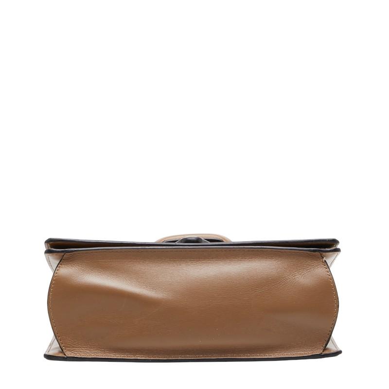 LOEWE（ロエベ） バルセロナ ショルダーバッグ ブラウン レザー