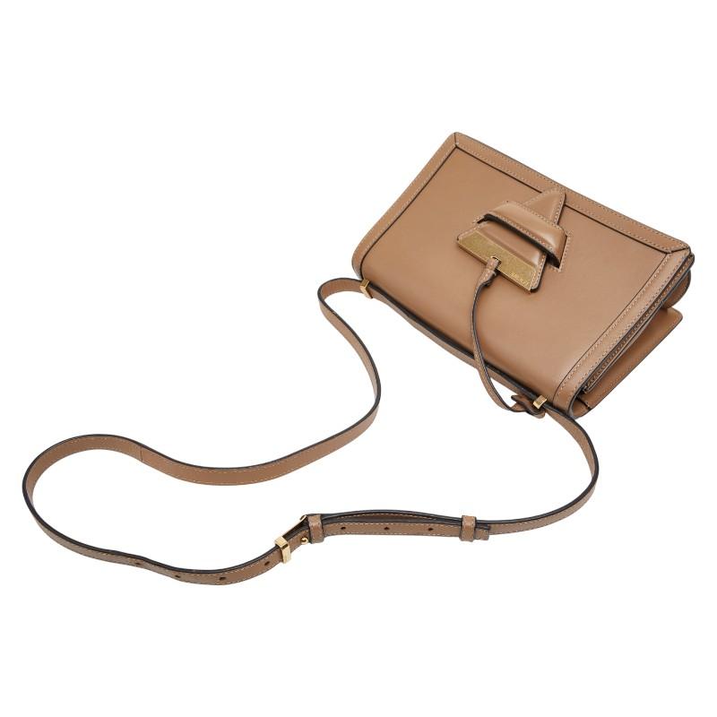 LOEWE（ロエベ） バルセロナ ショルダーバッグ ブラウン レザー