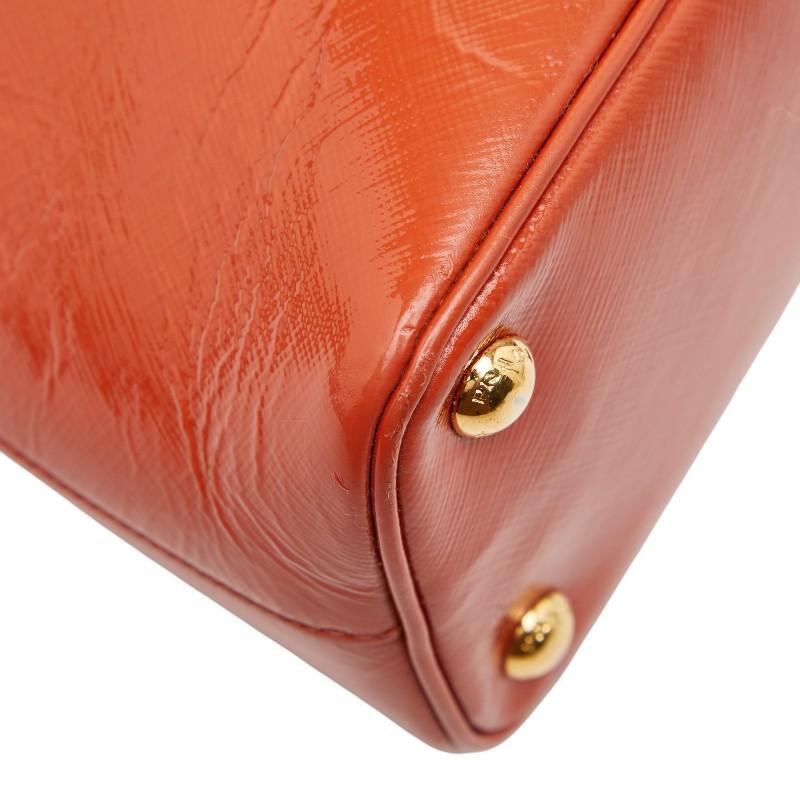 【美品】PRADA ニット ハンドバッグ 三角プレートロゴ レザー オレンジ PRADA - プラダ 三角ロゴプレート ハンドバッグ ショルダーバッグ 2WAY