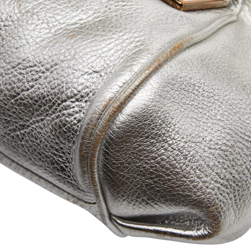 Chloe（クロエ） エテル ハンドバッグ ショルダーバッグ 2WAY シルバー