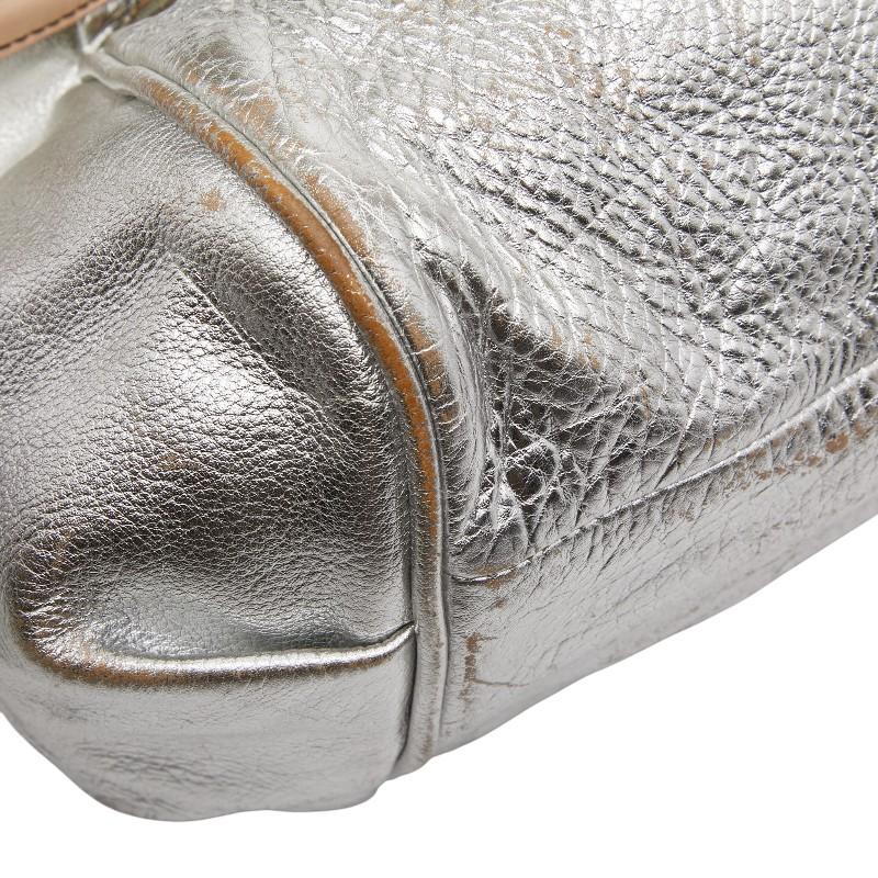 Chloe（クロエ） エテル ハンドバッグ ショルダーバッグ 2WAY シルバー