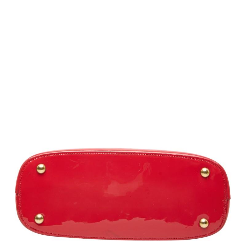 GUCCI（グッチ） ホースビット ハンドバッグ ピンク パテントレザー  