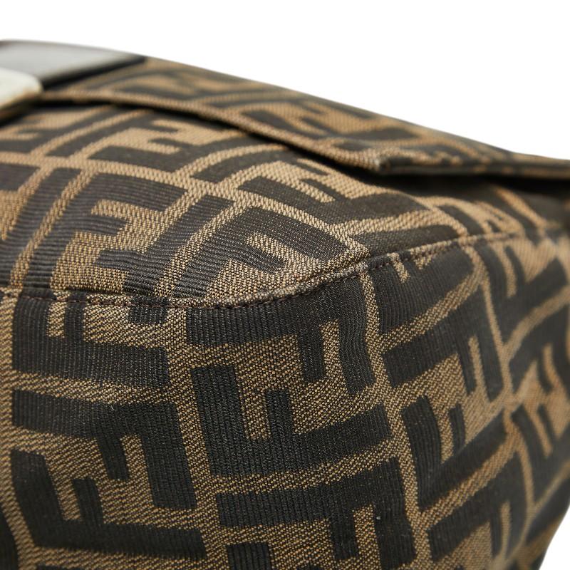 FENDI（フェンディ） ズッカ マンマバケット ハンドバッグ ブラウン