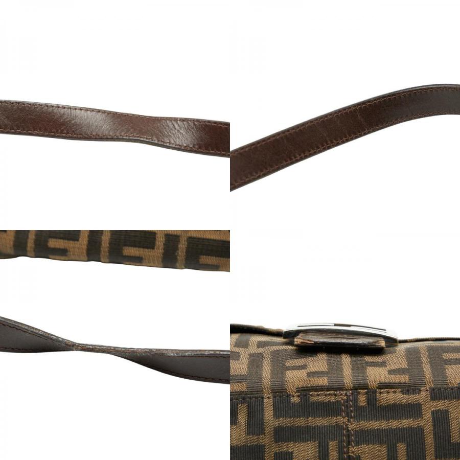 FENDI（フェンディ） ズッカ マンマバケット ハンドバッグ ブラウン
