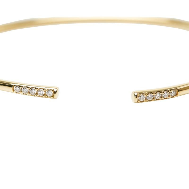 TIFFANY&Co.（ティファニー） メトロ ワイヤー バングル K18YG