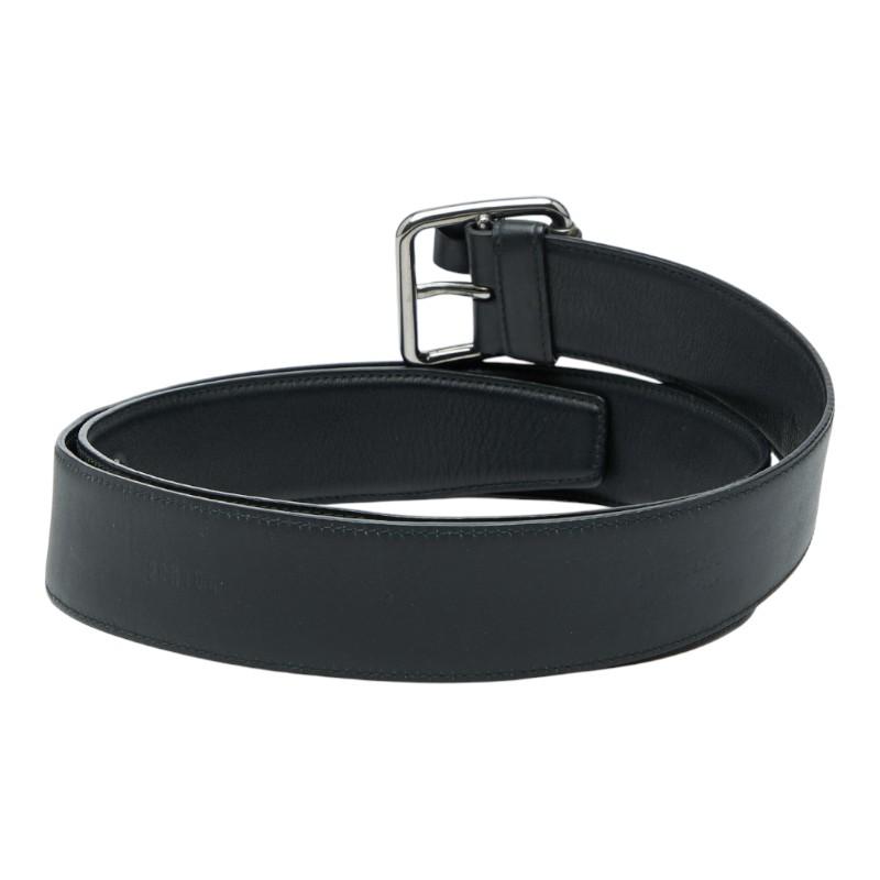 PRADA（プラダ） ベルト サイズ：100/40 ブラック レザー メンズ