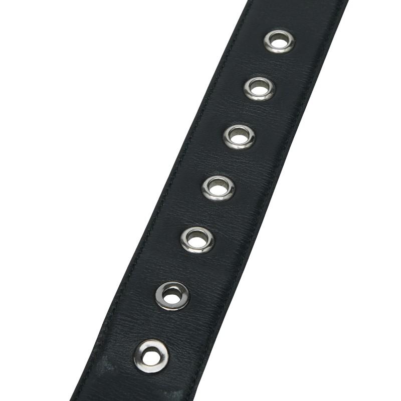 PRADA（プラダ） ベルト サイズ：100/40 ブラック レザー メンズ