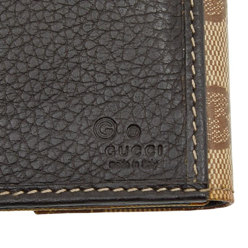 GUCCI（グッチ） GGクリスタル 長財布 231835 ベージュ ブラウン PVC