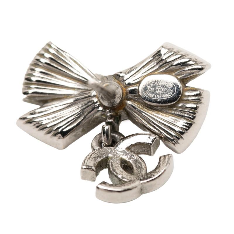 CHANEL（シャネル） ココマーク パール リボン モチーフ ピアス