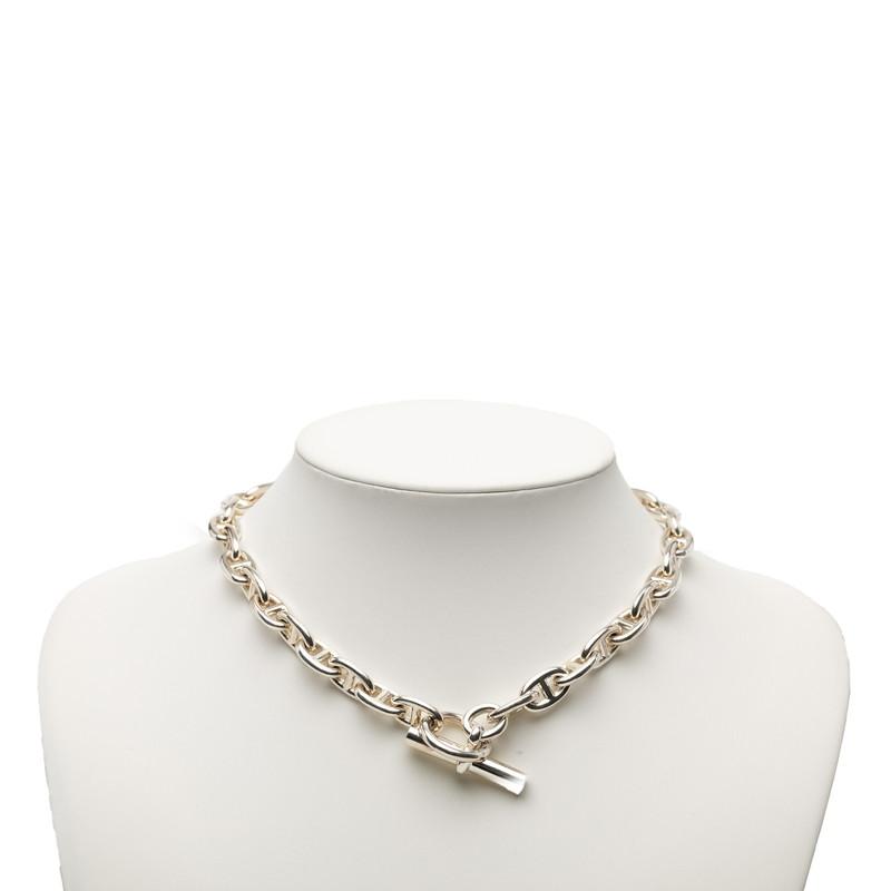 HERMES（エルメス） シェーヌダンクル MM 36コマ ネックレス SILVER