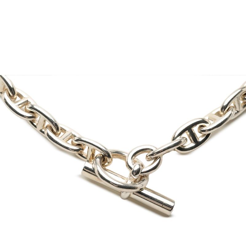 HERMES（エルメス） シェーヌダンクル MM 36コマ ネックレス SILVER