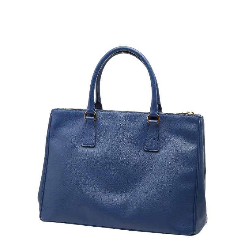 【美品】PRADA プラダ ガレリア 2wayショルダーバッグ 三角ロゴ レザー PRADA（プラダ） 三角ロゴプレート ガレリア ハンドバッグ ショルダー